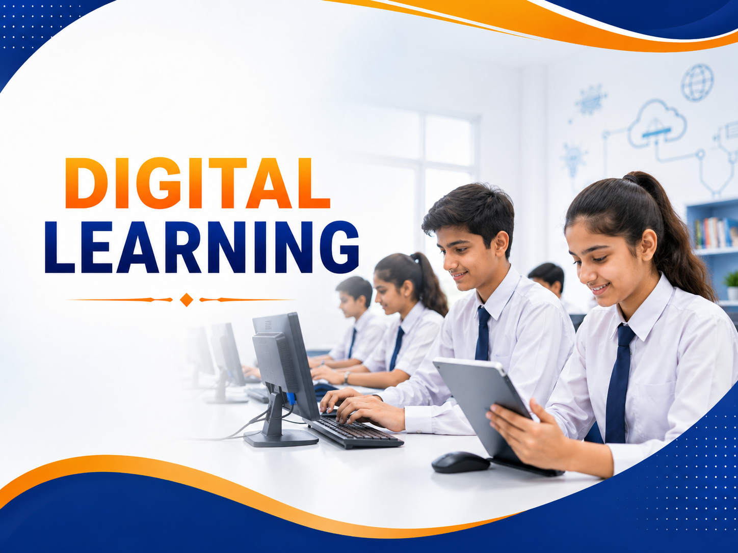 Digital learning at PM SHRI Govt Sr Sec School, Sandwa