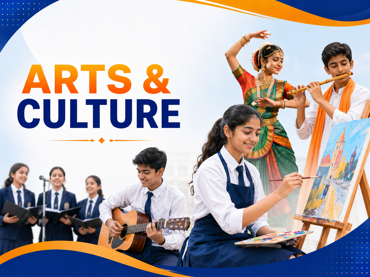 Arts and culture at PM SHRI Govt Sr Sec School, Sandwa