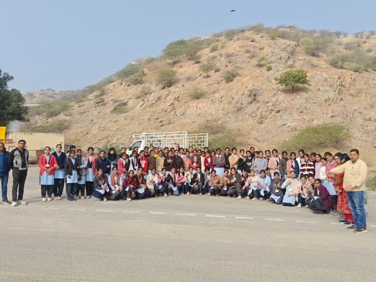 Group photo from an outdoor school activity